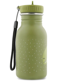 Trixie - Drinkfles - Mr. Dino - RVS waterfles - Lekvrij - 350ml - Groen