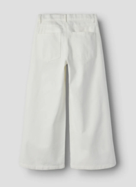 Name It - Broek - NKFBella - Wide Leg - Studs - Bright White