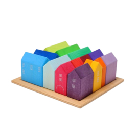 Grimms - Regenboog - Huizen