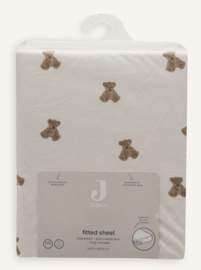 Jollein - Hoeslaken Jersey - Mini Teddy Bear - 40/50x80/90 cm