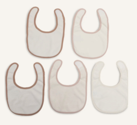 Jollein - Slabben Jersey - Waterproof - Soft Plumes - 5 Stuks