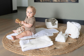 Baby’s Only - Siliconen - Speelbal - Grijpbal - Warm Linen