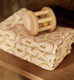 Jollein - Hydrofiele Doek Small 70x70cm - Soft Plumes - 3 Stuks