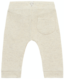 Noppies - Broekje - Mabletone - Unisex - Oatmeal - Maat 74