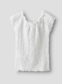 Name It - NKFHalisse - Top - T-shirt - Off-shoulder - Bright White