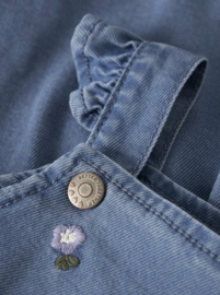 Name It Spencer Jurkje  NBFSage  Denim Blue FLOWER EMB