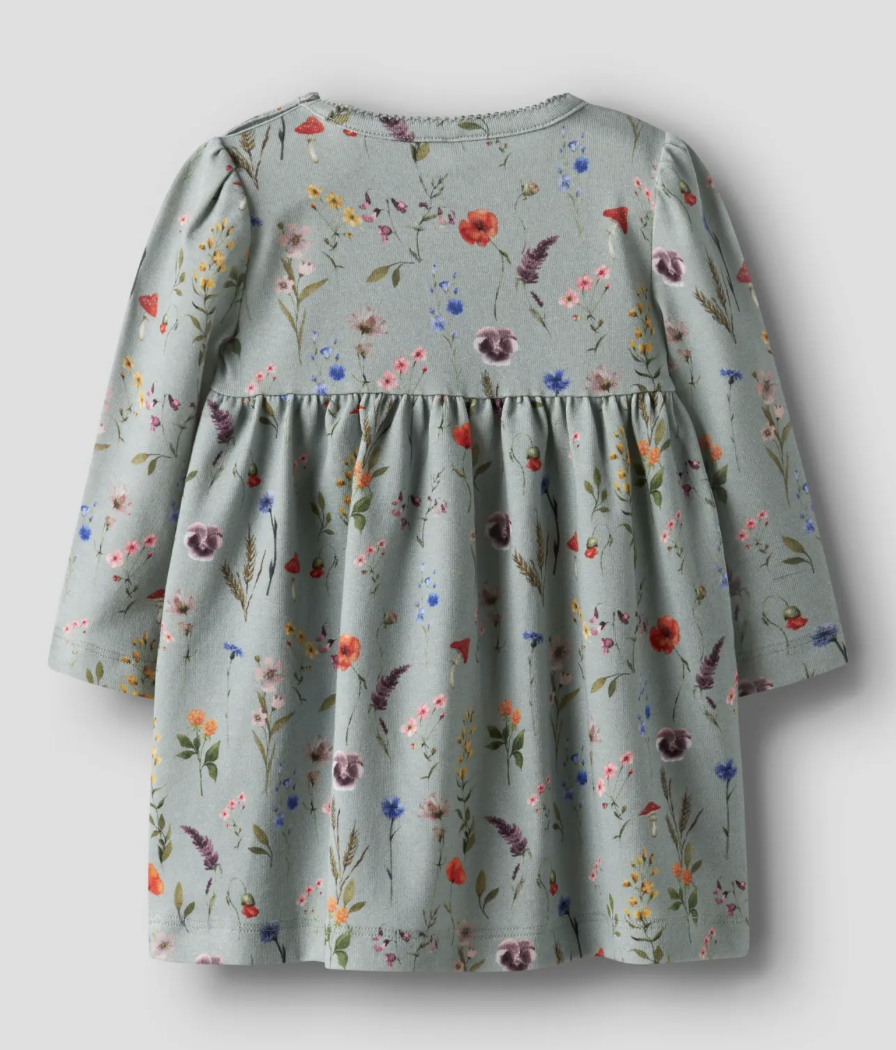 Name It - Jurkje - Luxa - Jadeite - Bloemetjes