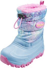 Playshoes - Snowboots - Pastel - Regenboog - Splash - Turquoise
