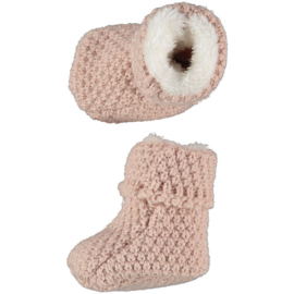 Apollo - Baby - Slofjes - Knit - Roze - Giftbox - New Born - Maat 50/56