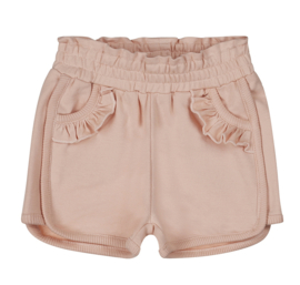 Dirkje - Korte - Broek - Roze- Ruches