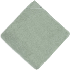 Jollein - Badcape - Badstof - Ash - Green - 100x100 cm