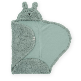 Jollein - Wikkeldeken - Bunny - Ash - Green