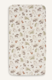 Jollein - Hoeslaken Jersey - Barn Buddies - 40/50x80/90 cm