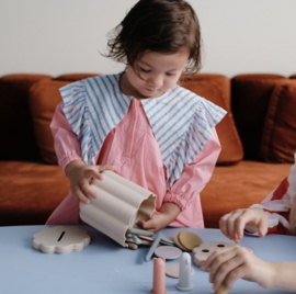 Mushie - Muntjes - Tube - Sorting - Set - Kleurrijk