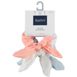 Sarlini - Scrunchies - Girls - 3-pack - Roze - Blauw