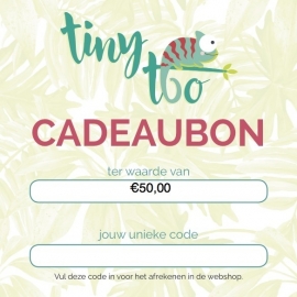 Cadeaubon t.w.v. €50,00