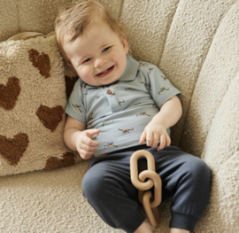 Dirkje - T-shirt - Polo - Lichtblauw - Dino's