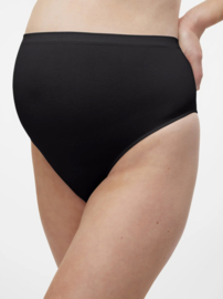 Mamalicious - Slips - Hoge Taille - 2-pack - Zwart