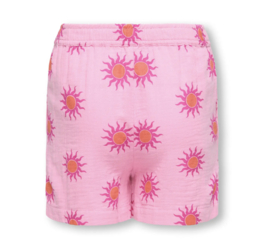 Only Girls - Korte Broek - KOGTHYRA - Begonia Pink - Zonnetjes