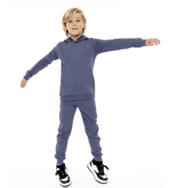 No Way Monday - Hoodie - Trui - Blauw