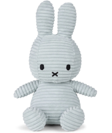 Nijntje - Miffy - Knuffel - Sitting - Corduroy - Soft Jade - 23 cm