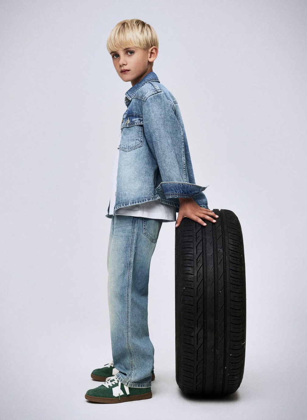 Name It - Broek - Ryan - Straight jeans - Vintage Medium Blue
