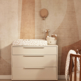 Jollein - Aankleedkussenhoes - Jersey - Bloomy - 50x70 cm