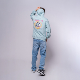 No Way Monday x Job Dutchtuber - Hoodie - Backprint - Ether