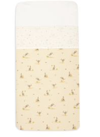 Jollein laken wieg - Kangaroots - Dusty Dot - 75x100 cm