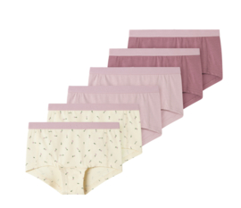 Name It - Onderbroeken - Buttercream - 6 stuks