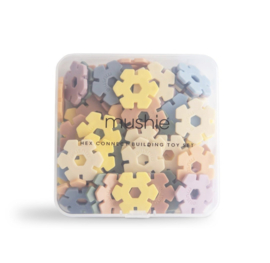 Mushie - Hex Connect Toy Set - 100 Stuks
