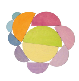 Grimm's halve cirkel - pastel