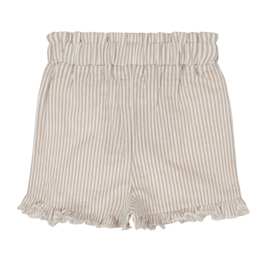 Dirkje - Korte - Broek - Bruin - Gestreept