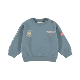 Dirkje - Sweater - Ocean mist - Backprint