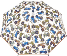 Playshoes - Paraplu - Tractoren - Trekkers - Transparant