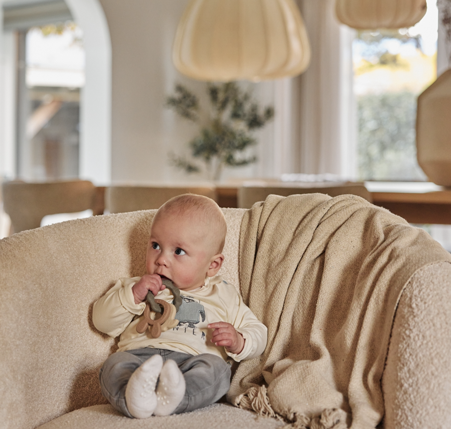 Dirkje - T-shirt - Longsleeve - Pinguin - Hello Winter - Off White