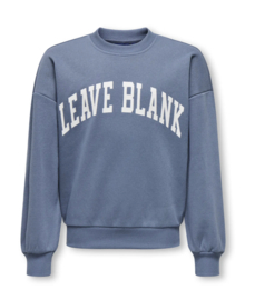 Only & Sons - Trui - Sweater - OSJTYSON - Leave Blank - Vintage Indigo
