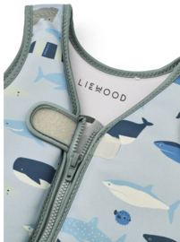 Liewood - Dove - Zwemvest - Haaien - Blauw