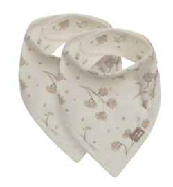 Jollein - Slab bandana - Leafy Dreams - 2 stuks