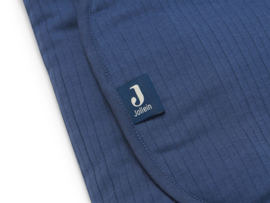 Jollein - Wikkeldeken - Basic - Stripe - Jeans -Blue