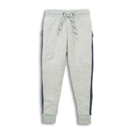 DJ DutchJeans - Joggingbroek - Grey - Melange - Maat 92