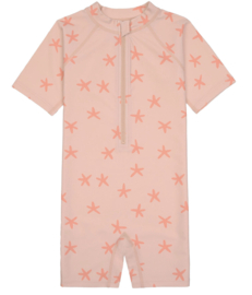 Lässig - UV - Zwemset - Korte mouw - Zeester - Roze - Peach