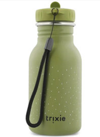 Trixie - Drinkfles - Mr. Dino - RVS waterfles - Lekvrij - 350ml - Groen