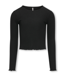 Only - Crop Top - KOGNELLA - Zwart