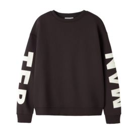 Name It - Trui - NKFNOKKI - Chocolate Plum - Backprint