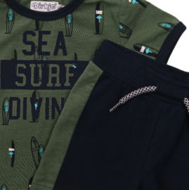 Dirkje - 2-Delig - Babysuit - Shorts - Maat 62