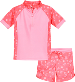 Playshoes - Zwemset - UV Werend - 2-delig - Hawaii - Roze