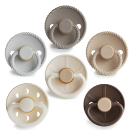 Frigg - Speenset - Earthy - Wonder - Latex - 6 stuks - 0/6 maanden