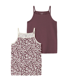 Name It - Hemdjes - Strap Top - Leopard - 2-pack