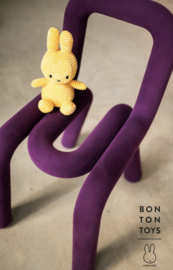 Bon Ton Toys - Knuffel - Nijntje - Corduroy - Geel - 23 cm